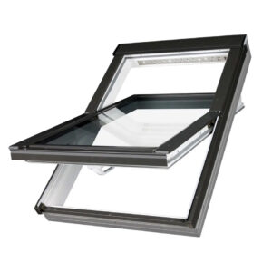 FAKRO White uPVC Centre Pivot Roof Window (PTP-V)