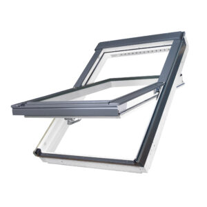 FAKRO White Acrylic Centre Pivot Roof Window (FTW-V)