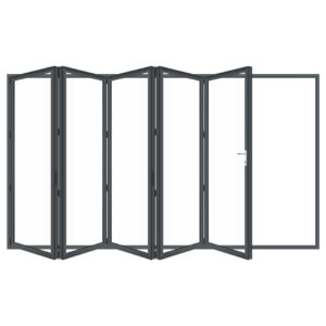 5 Pane Aluminium Bifold Door